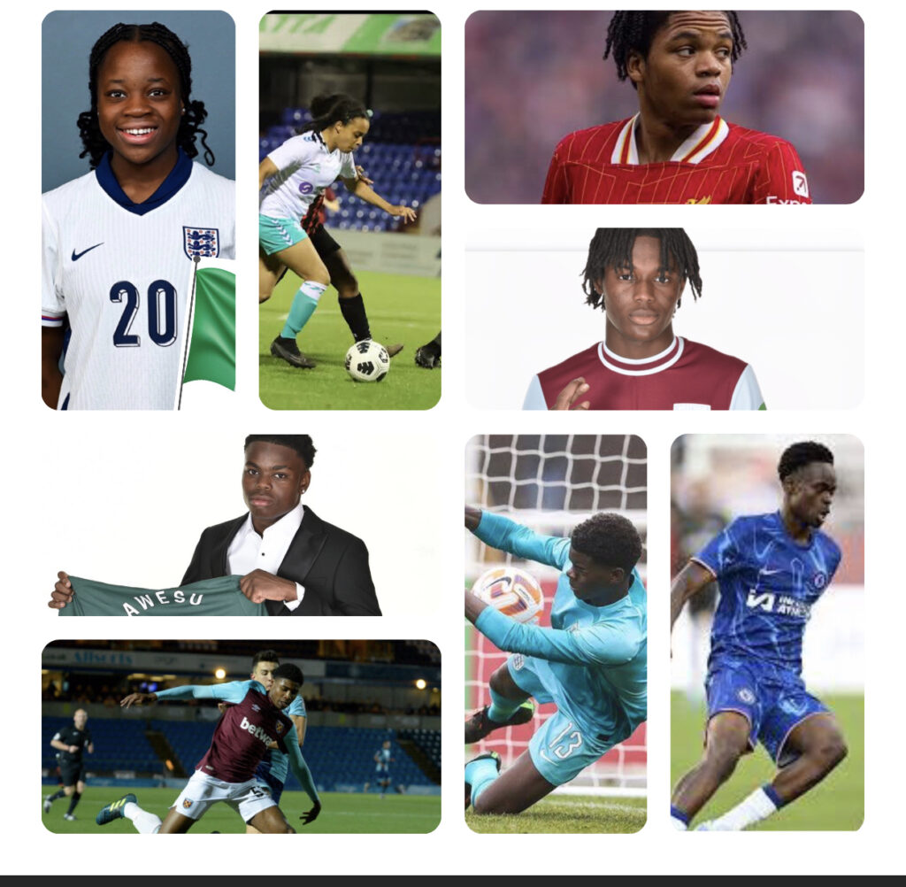 Eight male and female Nigeria - eligible players called up by England Eight male and female Nigeria – eligible players called up by England