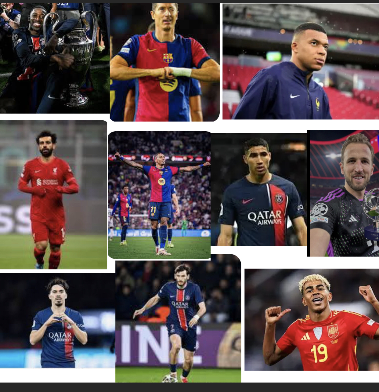 Top 10 predicted ballon d’or outcome