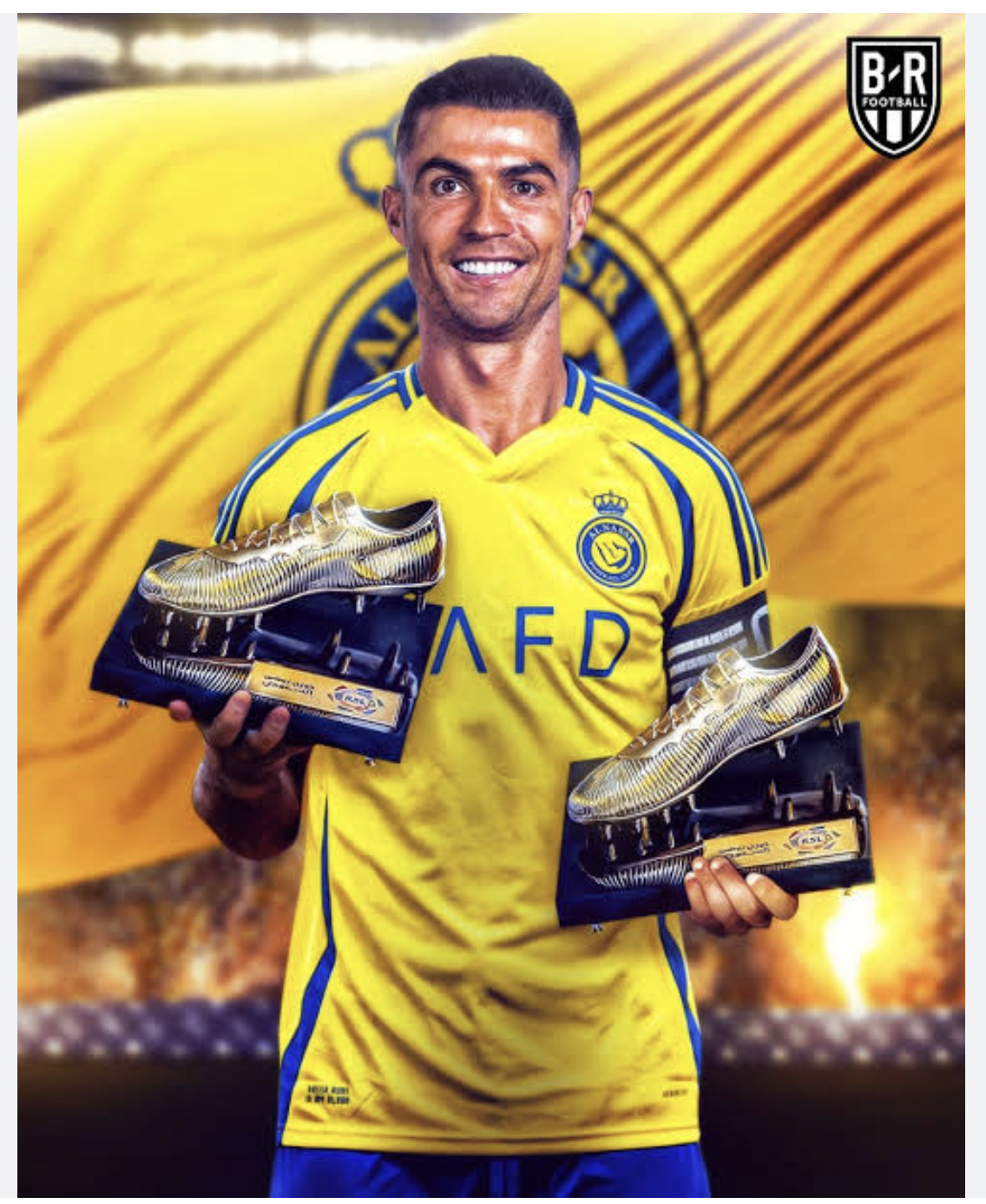 Cristiano Ronaldo wins second straight Saudi Pro League Golden Boot 🏆.