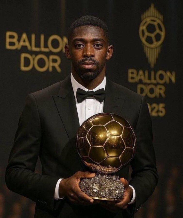 OUSMANE DEMBÉLÉ IS THE 2025 MEN’S BALLON D’OR!