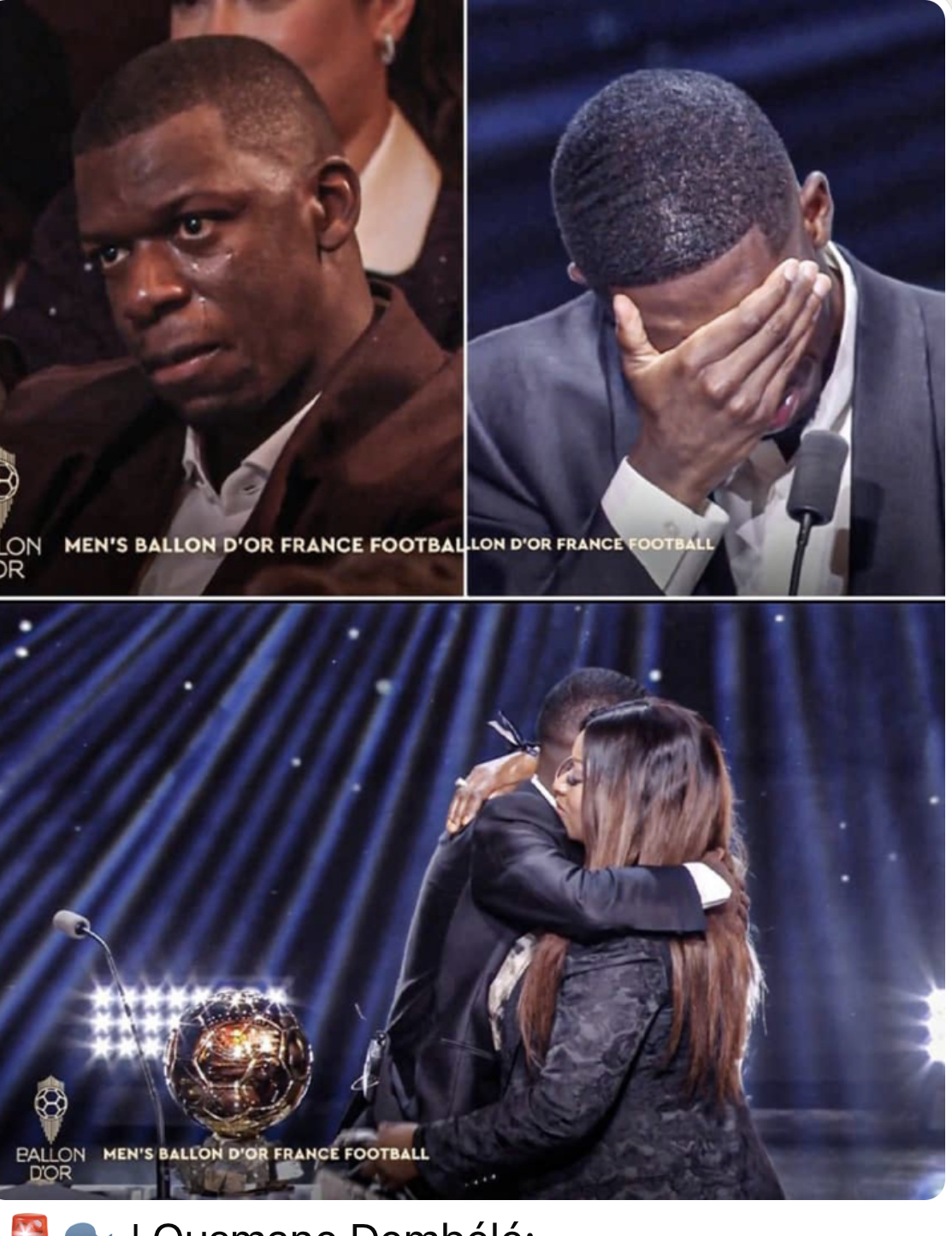 Ballon d’Or 2025 reaction words