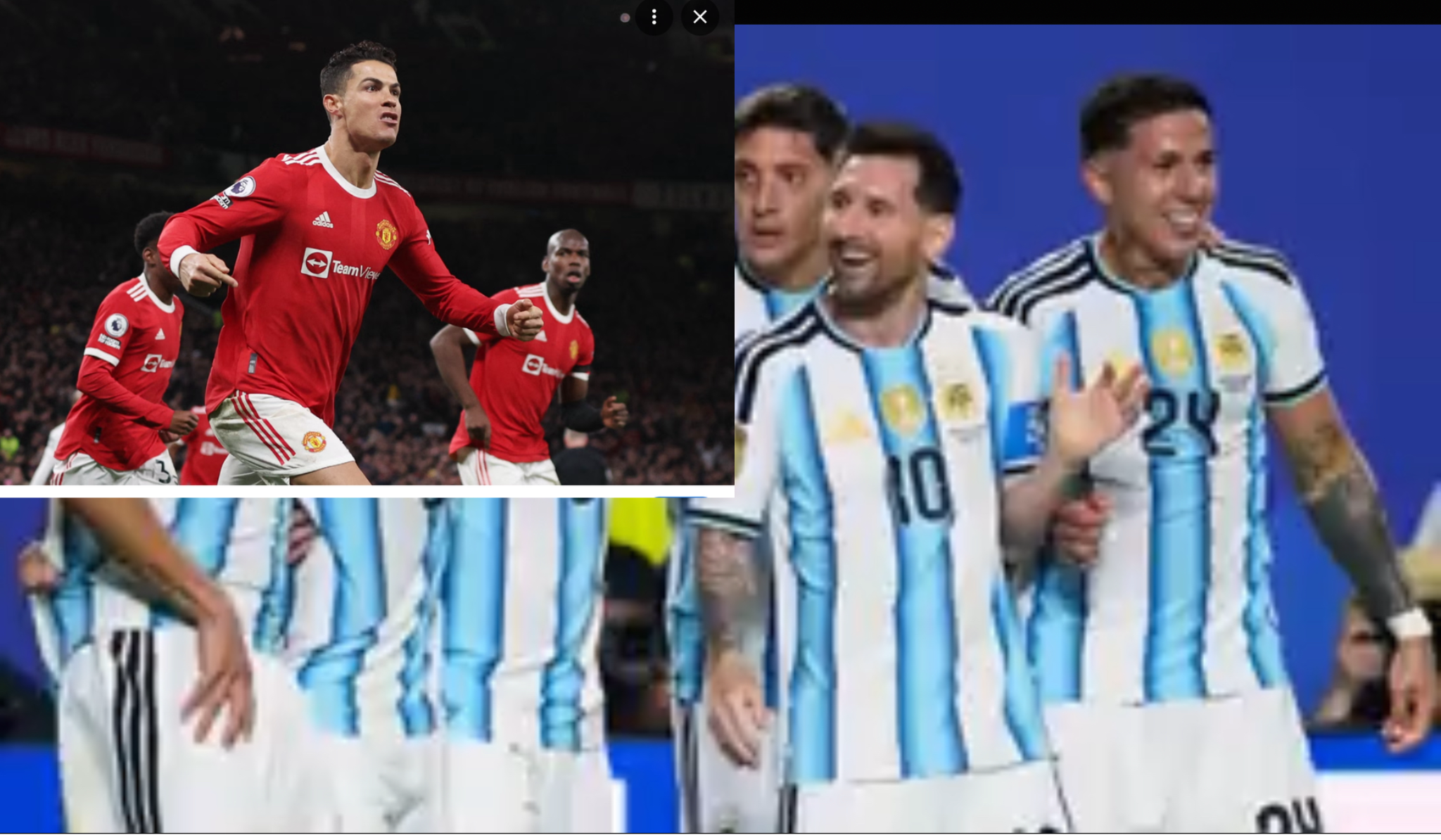 Lionel Messi and Cristiano Ronaldo hat-trick record