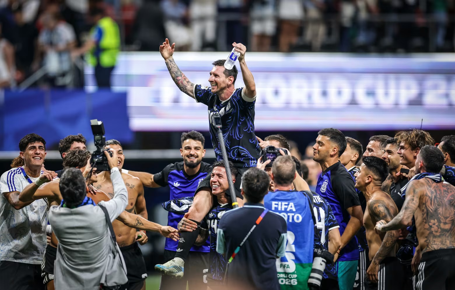 The ultimate test of pride between Argentina and England ends at 2-1.