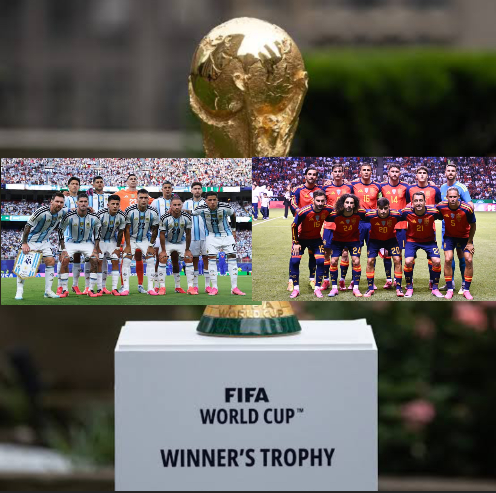 The story guild on the Prodigy FIFA World final between Argetina and Spain